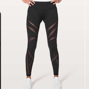 Lululemon Mesh High-Waisted Leggings